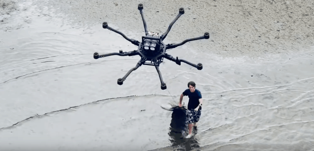 Wakesurfing on a budget: Ever tried ‘Dronesurfing’?